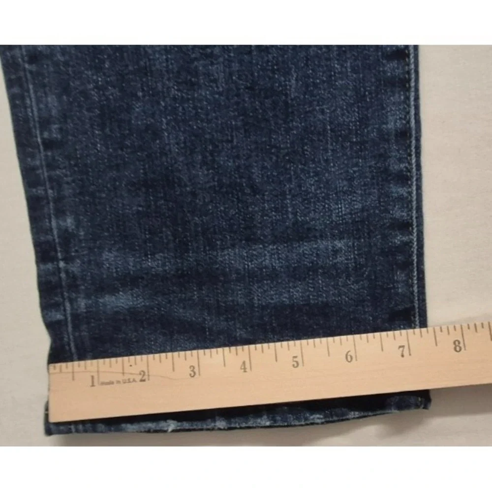 American Eagle AirFlex men's slim straight denim blue jeans‎ 38x32 dark wash